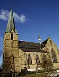 Kirche im Ortszentrum