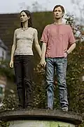 Säulenheilige Paar&nbsp;I (2002), Burgplatz