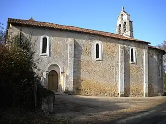 Die Kirche Saint Michel in Saint-Angel