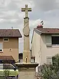 Eines der beiden Wegkreuze