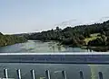 Brücke „La Vourdiat“ über den Stausee [[Lac de <villerest]]