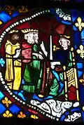 Die Heiligen Drei Könige vor König Herodes