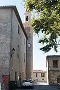 Uhrturm des Rathauses