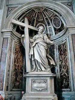 Figur der hl.&nbsp;Helena von Andrea Bolgi