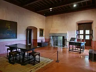 Wohnzimmer von Kaiser Karl