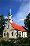 Evangelisch-lutherische Kirche, erbaut von 1853 bis 1857
