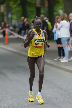 Die Olympiazehnte Salina&nbsp;Kosgei