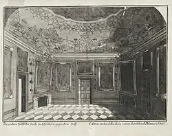 Großer Saal, eine Seite