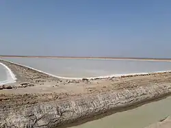 Salzpfannen bei Jafarabad, Gujarat