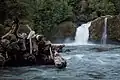 Wasserfall im Nationalpark Puyehue