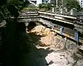 Bauarbeiten der Metrostation Lapa, 2003