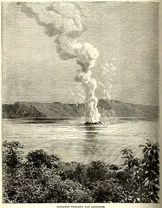 Die Entstehung der Islas Quemadas (1880)