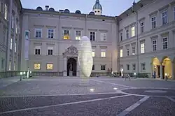 Der Innenhof „Dietrichsruh“ der Salzburger Residenz