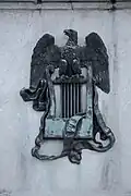 Hinteres Relief: Symbol für die Apotheose