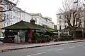 Der Kleine oder Neue Grünmarkt, in einem Straßenzwickel gelegen