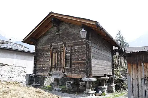 Salzmann Stadel neben dem Junkerhof (1859)