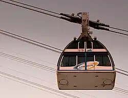 Doppelstöckige Seilbahn