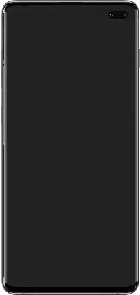 Vorderseite eines Samsung Galaxy S10+