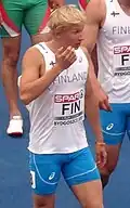 Samuli Samuelsson blieb mit Platz acht im ersten Vorlauf&nbsp;chancenlos