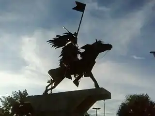 Reiterstandbild in San Martín