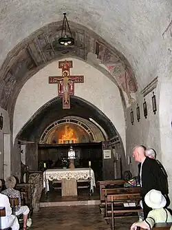 Blick auf den Altarraum