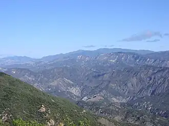 Die San Rafael Mountains