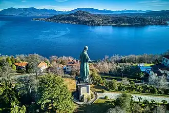 Ansicht in Richtung Lago Maggiore
