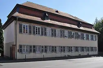 Gemeindehaus und ehemaliges Jagdschlösschen Carlsruhe