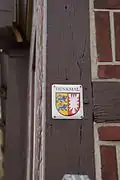 Sandberg 47 Denkmalschutzplakette Schleswig-Holstein, 2017