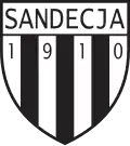 Wappen von Sandecja Nowy Sącz