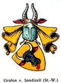 Stammwappen derer von Sandizell, Adolf Matthias Hildebrandts Wappensammlung