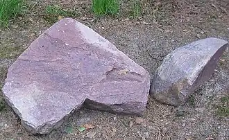 Sandstein 1300 mya Herkunft: Dalarna