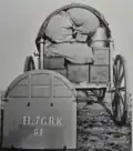 Rückansicht des Gerätewagen 2