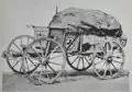 Seitenansicht eines Gerätewagen 1895