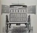 Sanitätswagen 1895 (Feldlazarett), geöffnete Rückseite