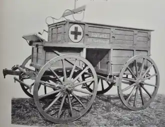 Sanitätswagen 1895 eines Feldlazaretts