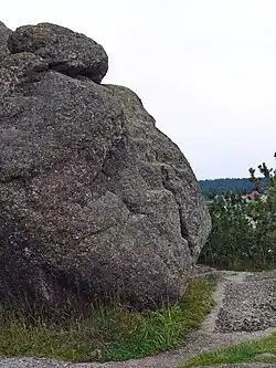 Unterer Burgstall, Blasenstein