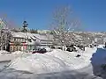 Die Innenstadt im Winter
