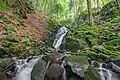 Hirschbachfälle im Kerbtal