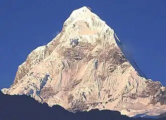 Westflanke des Nevado Santa Cruz