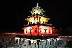 Santram Mandir in Nadiad während der Dev-Diwali-Feiern 2008