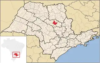 Bundesstaat São Paulo mit Araraquara