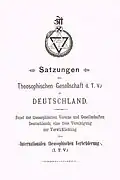 Satzung 1897