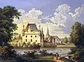 Burg Satzvey um 1860, Sammlung A. Duncker