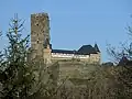 Die Sauerburg, ab 1672 im Besitz der Herren von Sickingen