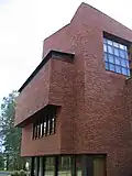 Rathaus und Bibliothek in Säynätsalo (Entwurf: Alvar Aalto)