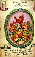 Abbildung im Stammbuch der Familie Donauer (1603)[5]