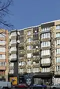 Fassadengestaltung auf der Nordseite