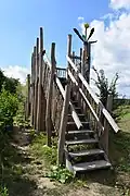 Aussichtsplattform am Wanderweg