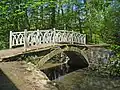 Brücke über den Leska-Bach